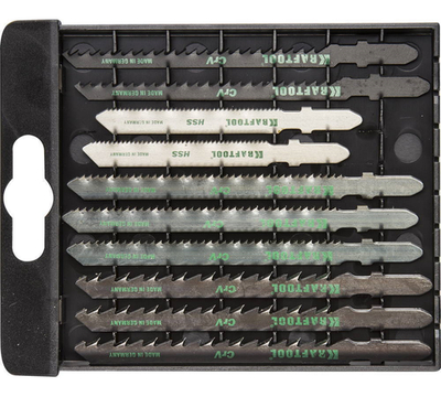 KRAFTOOL EU-хвост., по дереву и металлу, 10 шт, набор полотен (159590-H10)