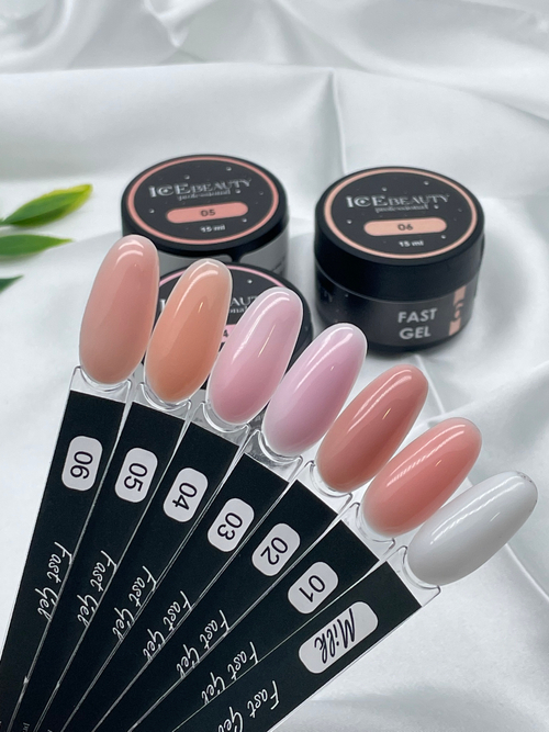IceBeauty Fast gel 06 Beige, 15 мл