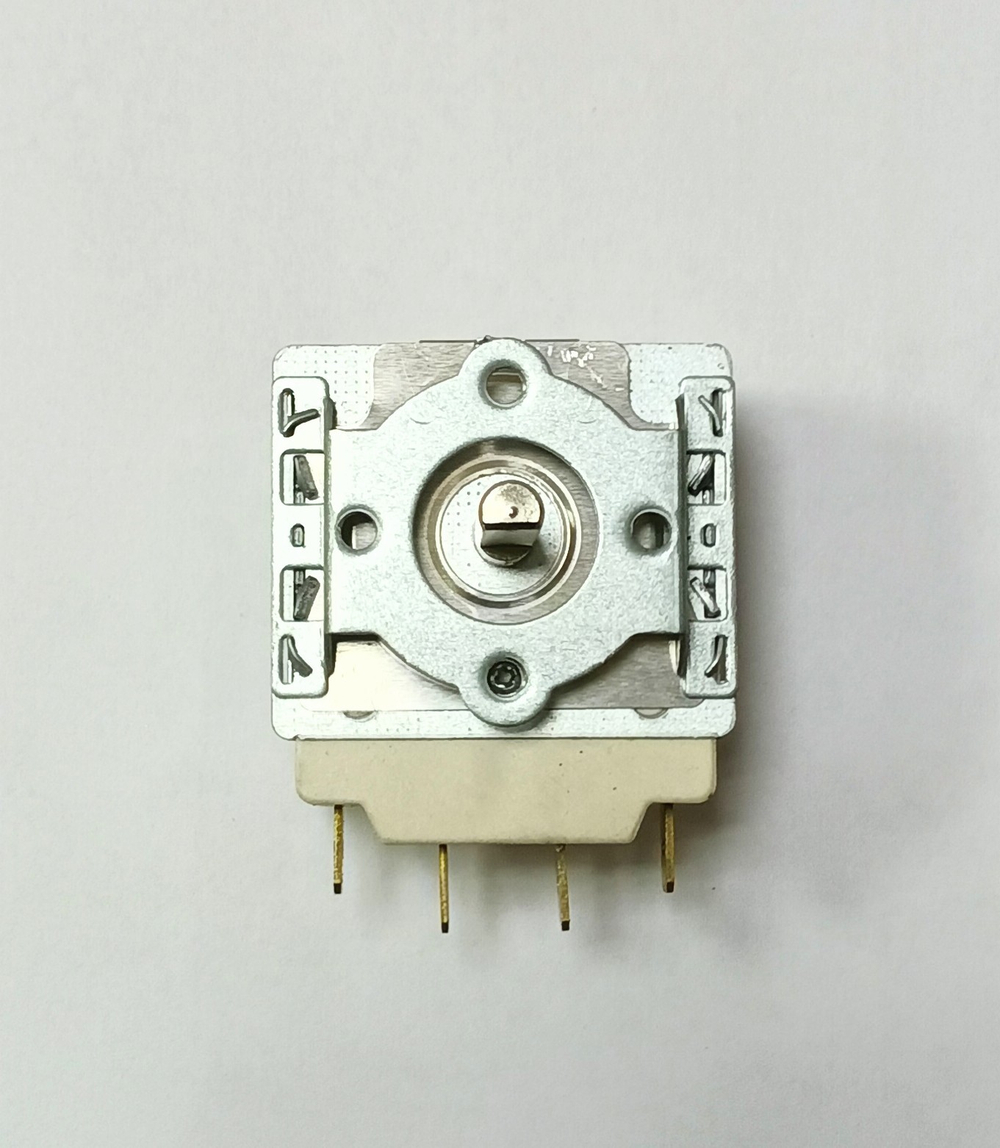 Механический таймер со звуковым сигналом 120мин (квадратный)  Indesit, Hotpoint Ariston, Ardo, Amica, Samsung, Vestel и другие. Шток 24 мм, 120 минут.