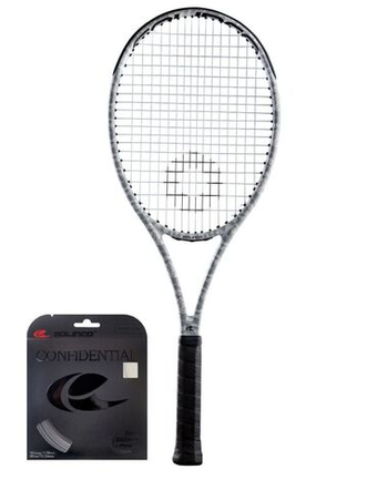 Теннисная ракетка Solinco Whiteout V2 Camo 305 18x20 + Струны