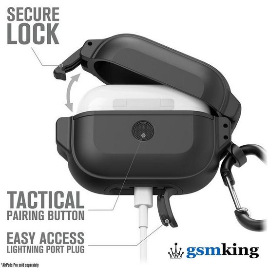 Catalyst Total Protection Case for AirPods 3 Stealth Black (Чёрный)