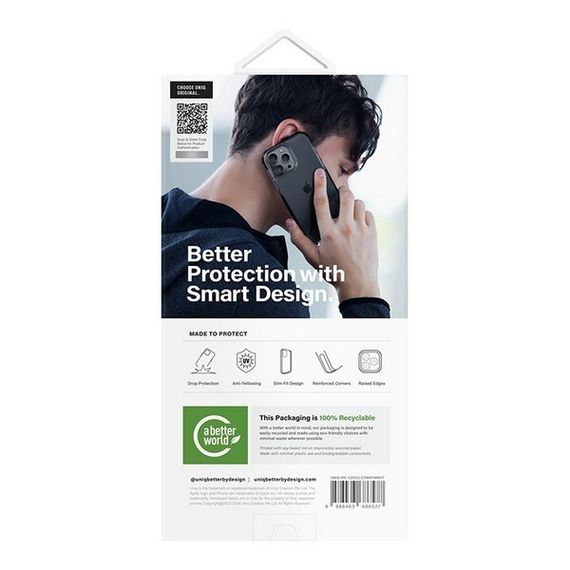 Чехол Uniq Combat AF MagSafe для iPhone 15 Pro Max Frost Grey (IP6.7P(2023)-COMAFMFGY)