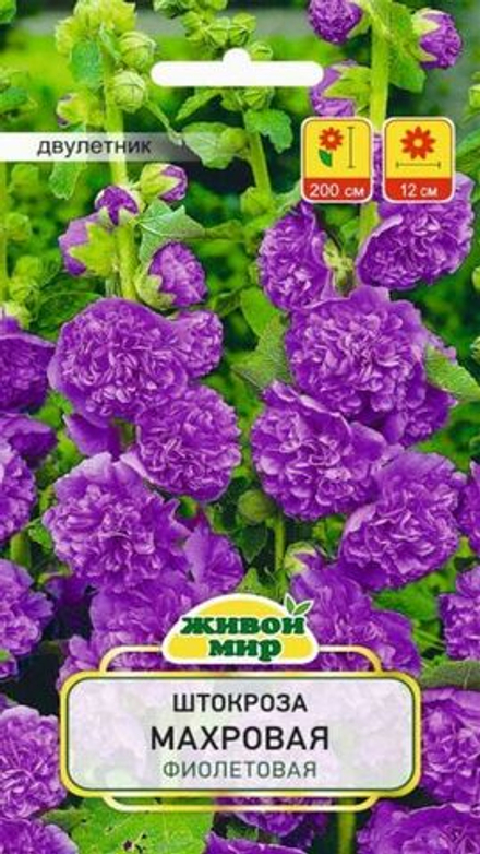 Шток-роза "ЖМ. Фиoлeтoвaя" 0,2г., Польша.