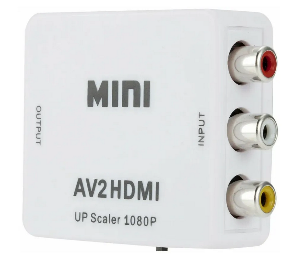 Переходник RCA (IN) x HDMI (Output) AV2HDMI RoHS