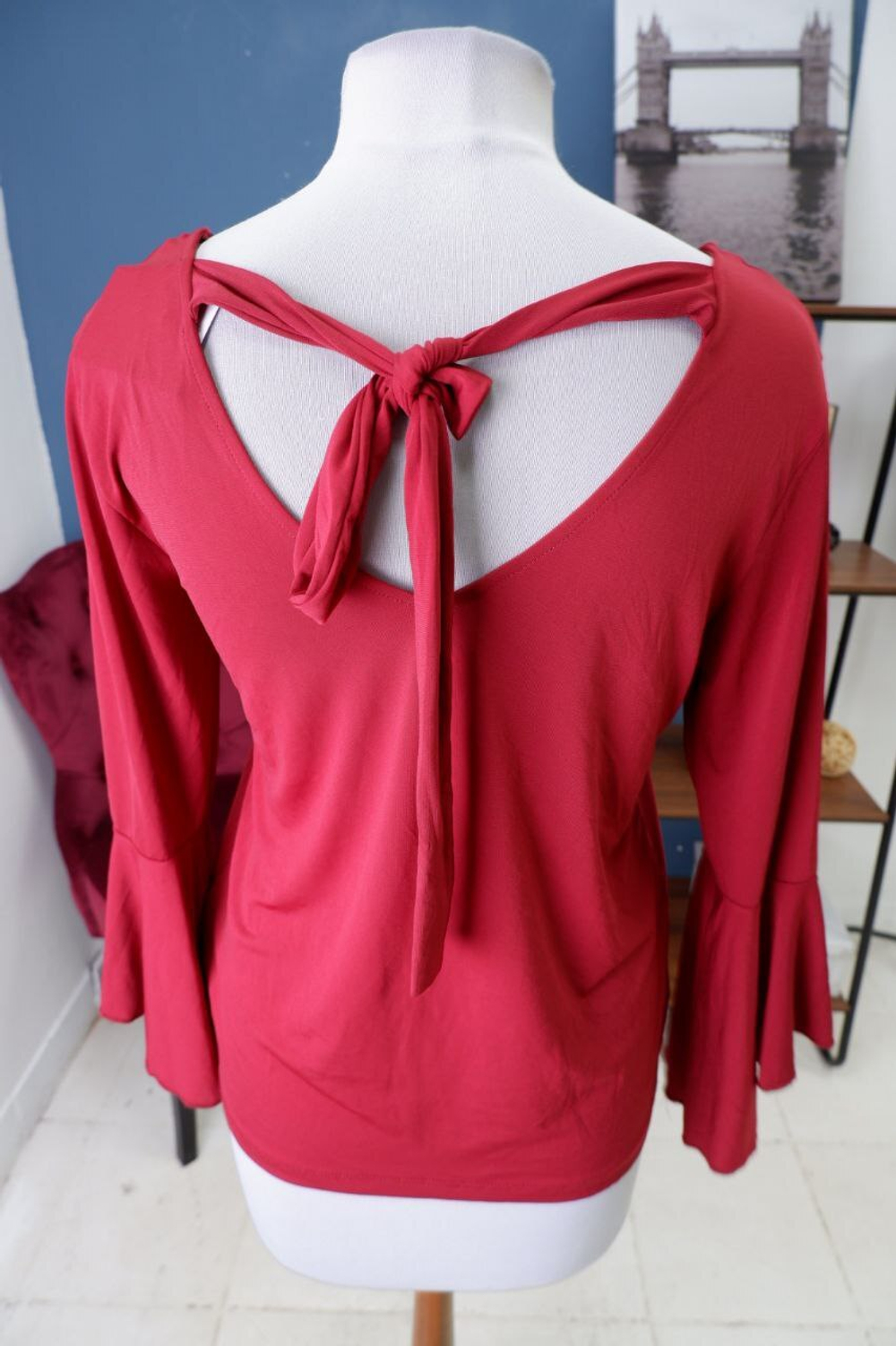 Блузка Amisu кокетливая 46 размер