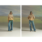 Худи Called a Garment Wrap "Beige" Women's