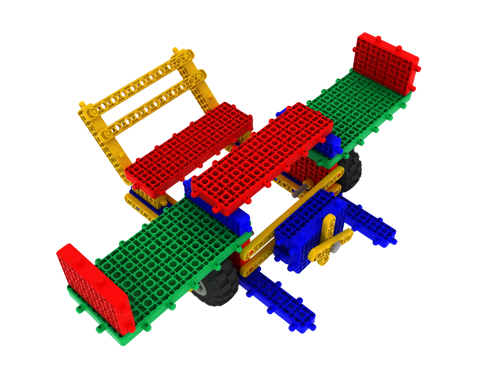 Конструктор Huna Hand MRT 1-1, 4-5 лет, 169 деталей