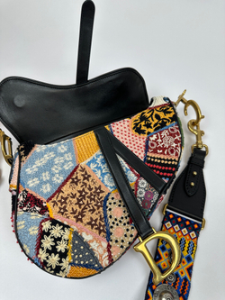 Сумка Christian Dior Canvas Saddle Bag