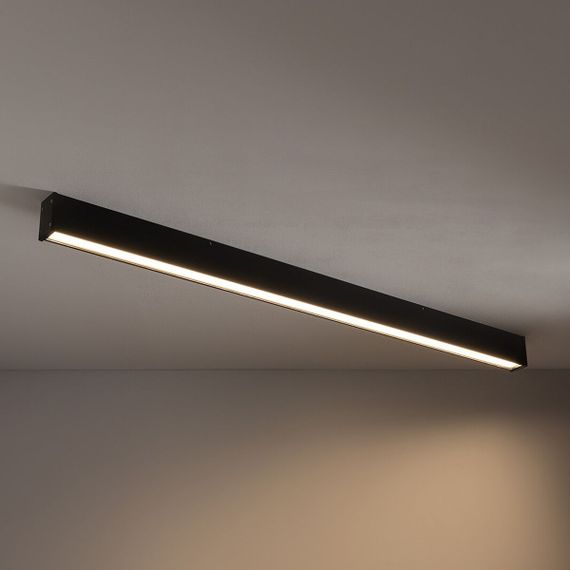 Уличный настенно-потолочный светильник Nowodvorski Outline Led L Black 11362