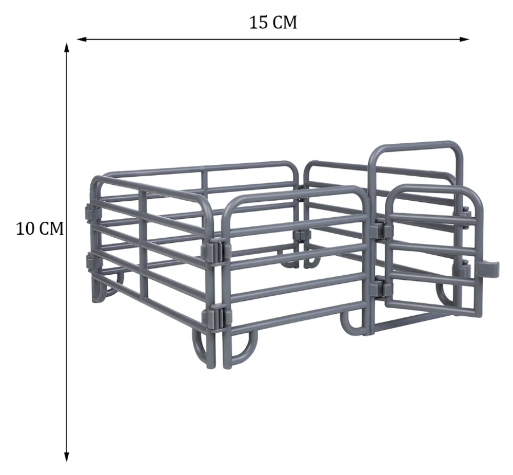 Игровой набор Masai Mara Мир лошадей: Авелинская лошадь, фермер, ограждение, сено