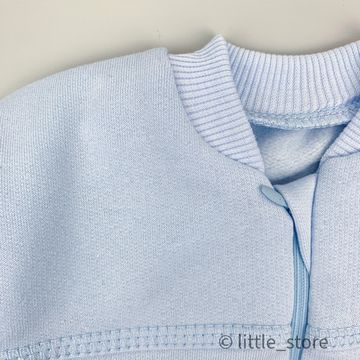 Спальный мешок утепленный "Зайкины истории" голубой