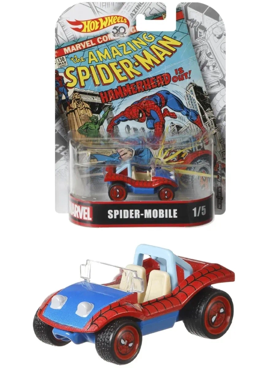 Машинка Хот Вилс Премиум Spider Mobile DMC55 FLD31