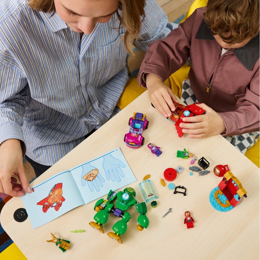 Конструктор LEGO Disney Junior Marvel 11211 Локи против команды Железного человека арт. 11211 / ЛЕГО Дисней Джуниор Марвел — фото 13