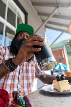 Термокружка Klean Kanteen TKWide Cafe Cap 12oz (355 мл) Black