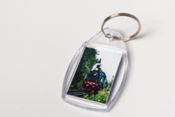 Акриловый брелок «Ретро-поезд в Сортавала»