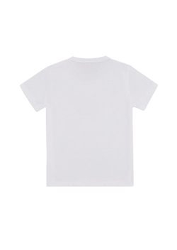 Детская теннисная футболка EA7 Boys Jersey T-Shirt - White