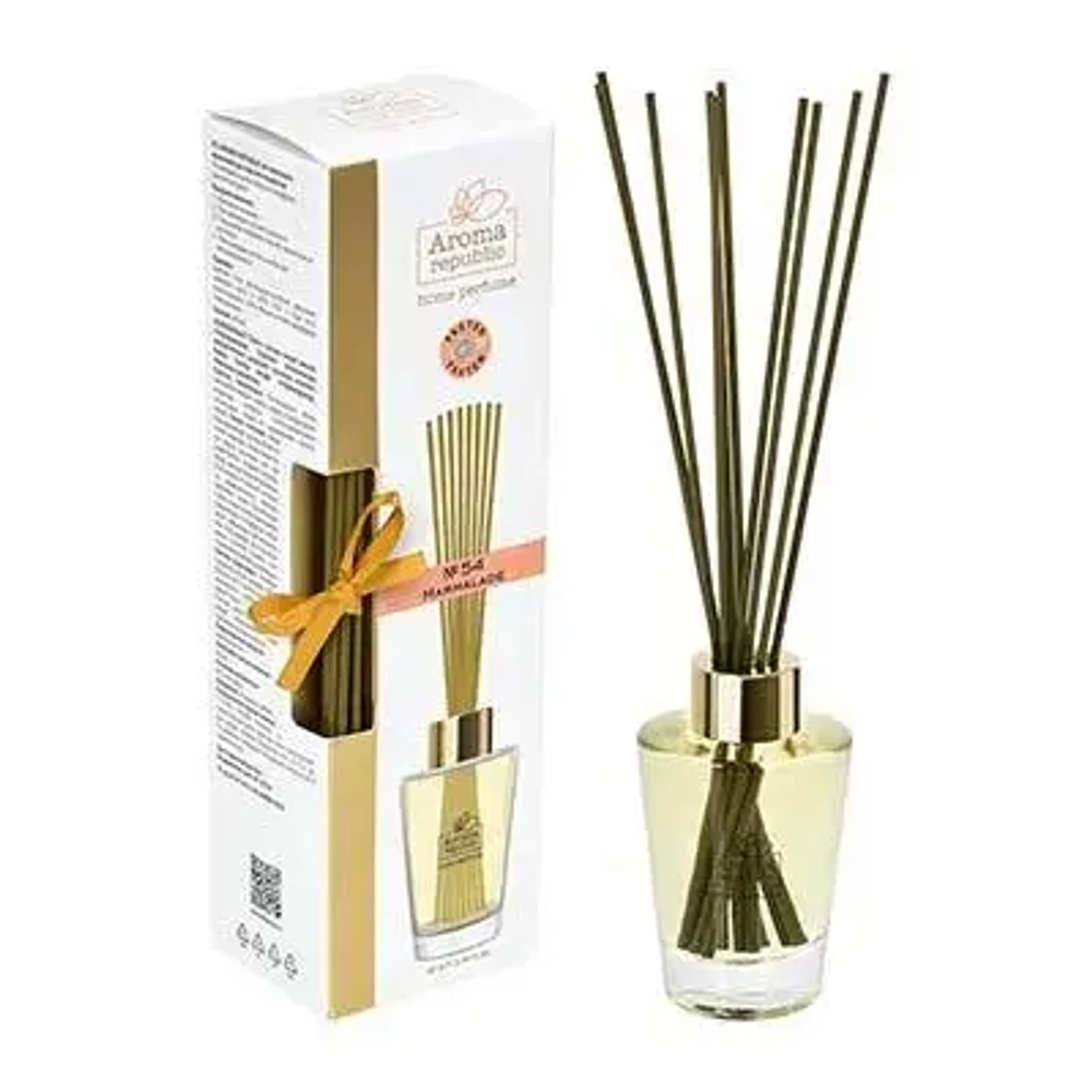 AROMA REPUBLIC Ароматический диффузор в стеклянном флаконе 90 мл,»№54 Marmalade» /6