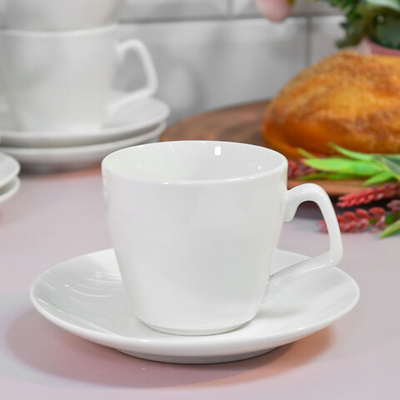 Чайный набор 12 предметов 200мл "Классика", NSF12-L-WH