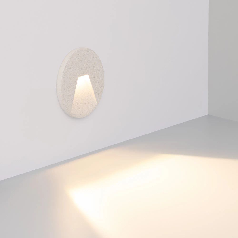 Светильник LT-TIE-R120-3W Warm3000 (WH, 75x30 deg, 230V) (Arlight, IP65 Бетон, 3 года) 050869