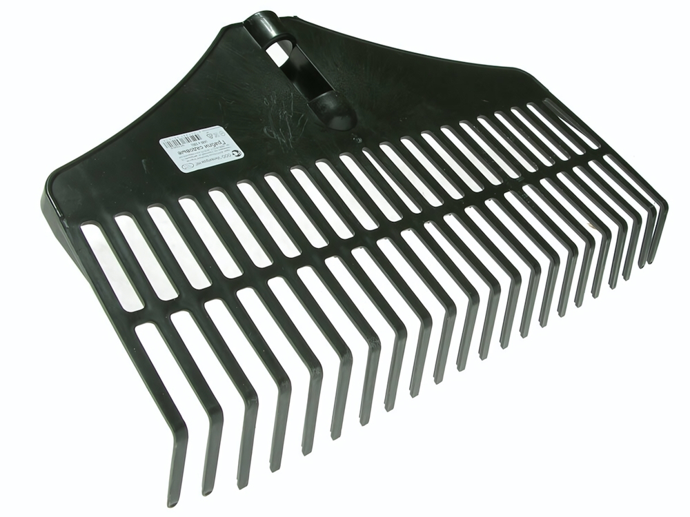 Грабли садовые пластмассовые 430*230мм 22-х зубые