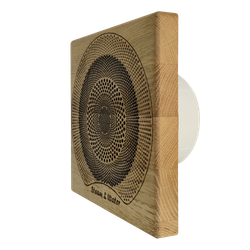 Влагостойкий динамик с декоративной дубовой сеткой SW 525 Wood AMG SQUARE, для бани и сауны