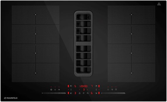 Индукционная стеклокерамич. панель MAUNFELD MIHC834SF2BK