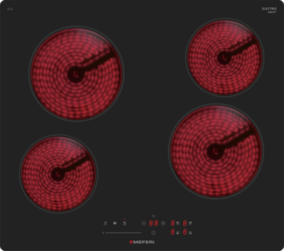 Электрическая варочная панель Meferi MEH604BK COMFORT