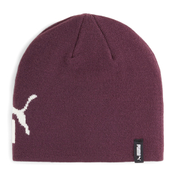 Шапка PUMA ESS Cuffless Beanie, 02563606, бордовый
