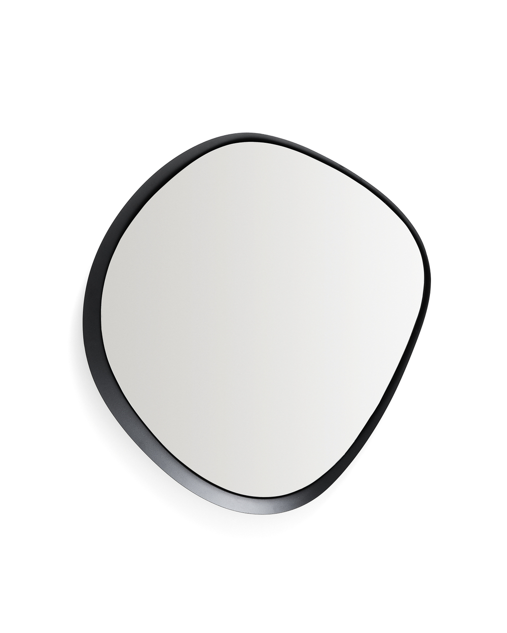 Зеркало Tebel черное металлическое 67,5 x 74,5 см