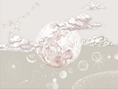 Дизайнерские обои Wall Street Cosmos