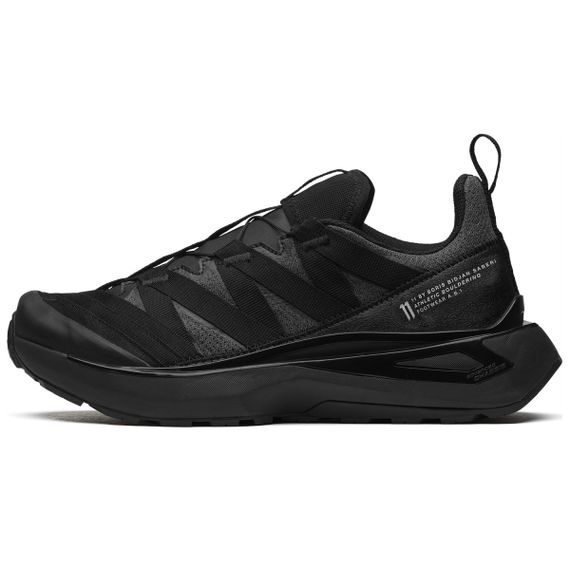 SALOMON 11S Бежевые кроссовки Низкий верх Черные Мужские