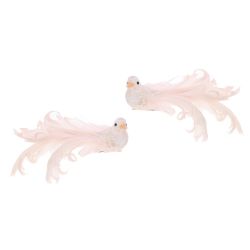 GAEM Изделие декоративное "Птичка", L14 W4 H4 см, 2в.