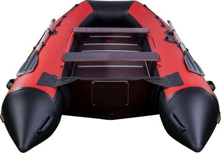 Лодка ПВХ River Boats RB 410 НДНД серо-красный
