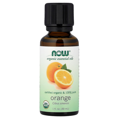 NOW Foods, органические эфирные масла, апельсин, 30 мл (1 жидк. унция)