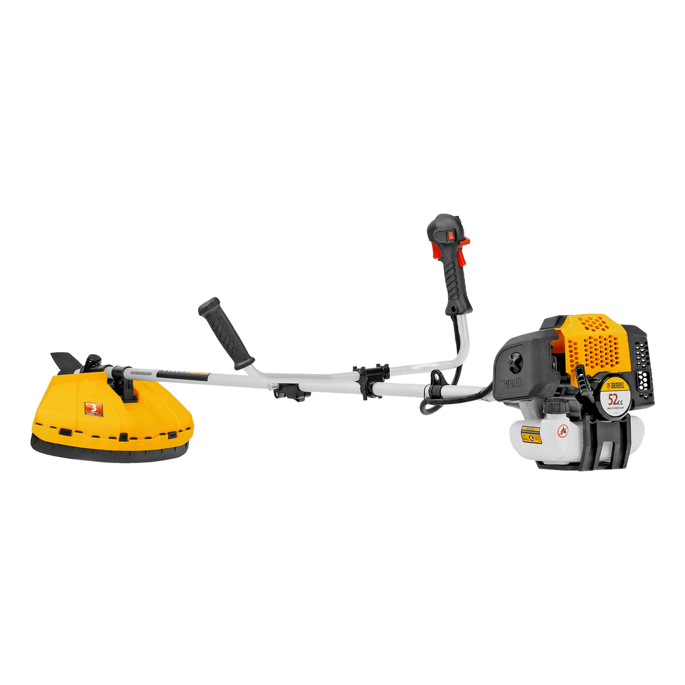 Триммер бензиновый DGT 520S, 52 см3, 3 л. с, разъемная штанга, состоит из 2 частей Denzel