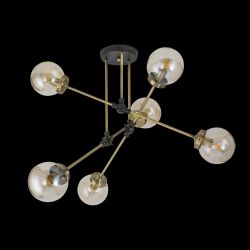 Citilux Планета CL105165 Люстра на штанге поворотная Бронза