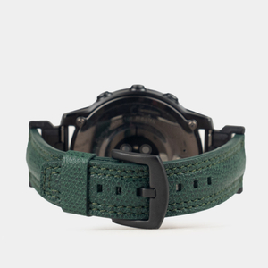 Ремешок для часов Garmin 43 mm с креплением из кожи теленка, зеленого цвета