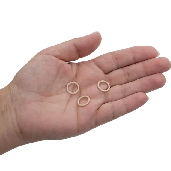 Кольцо для бретели бежевое 10 мм