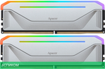 Оперативная память Apacer NOX RGB 2x32GB DDR5 PC5-44800 Silver (AH5U64G56C522NWAA-2)