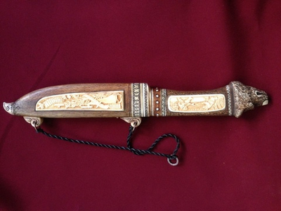 Медведь, сувенирный нож