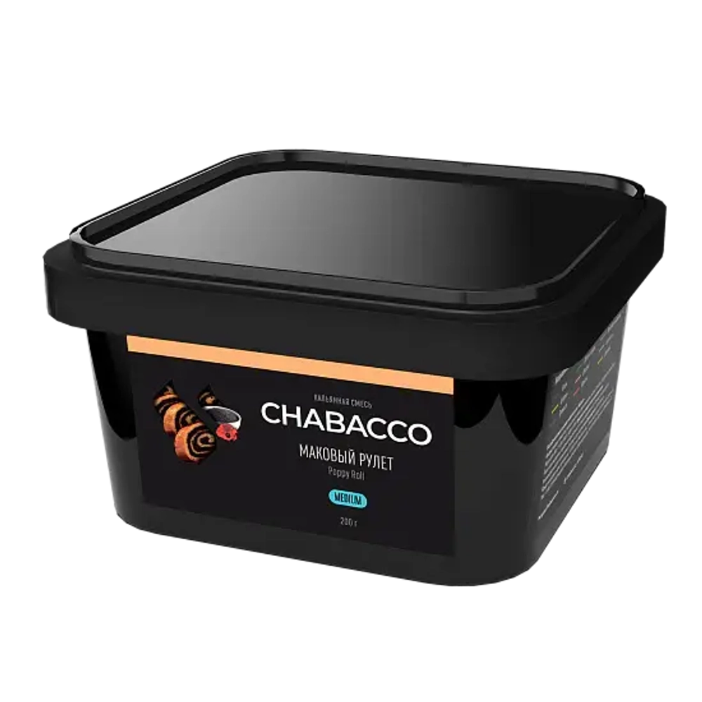CHABACCO MEDIUM - POPPY ROLL 200g