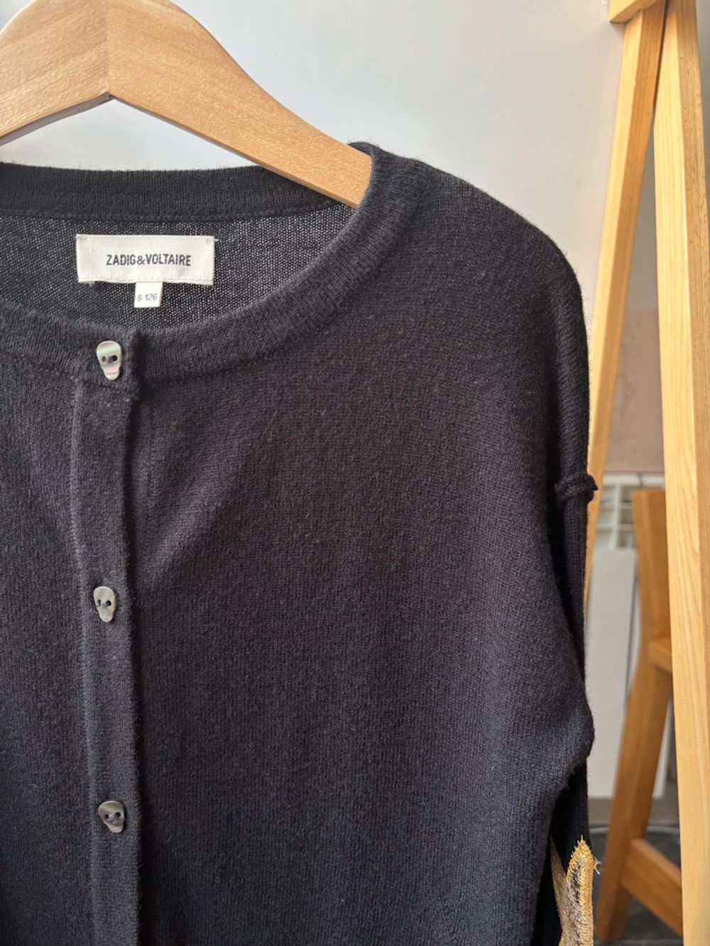 Шерстяной кардиган Zadig & Voltaire c кашемиром, 128