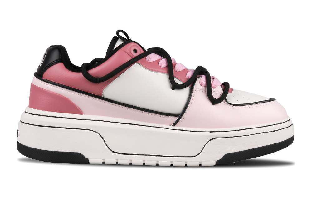 [Customized sneakers] MLB Chunky Liner, the sweetness of the town is bursting with wear-resistant increased low-top sneakers for men and women with the same pink