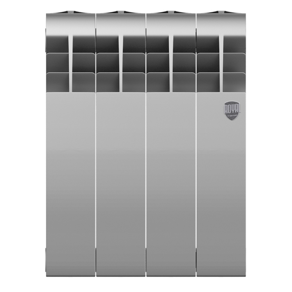 Радиатор биметаллический Royal Thermo BiLiner 350 Silver Satin 4 секции