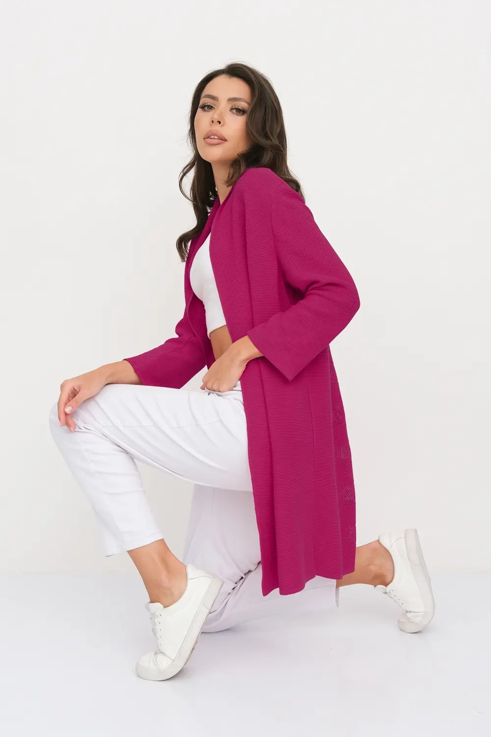 Кардиган М 3350/ягодный