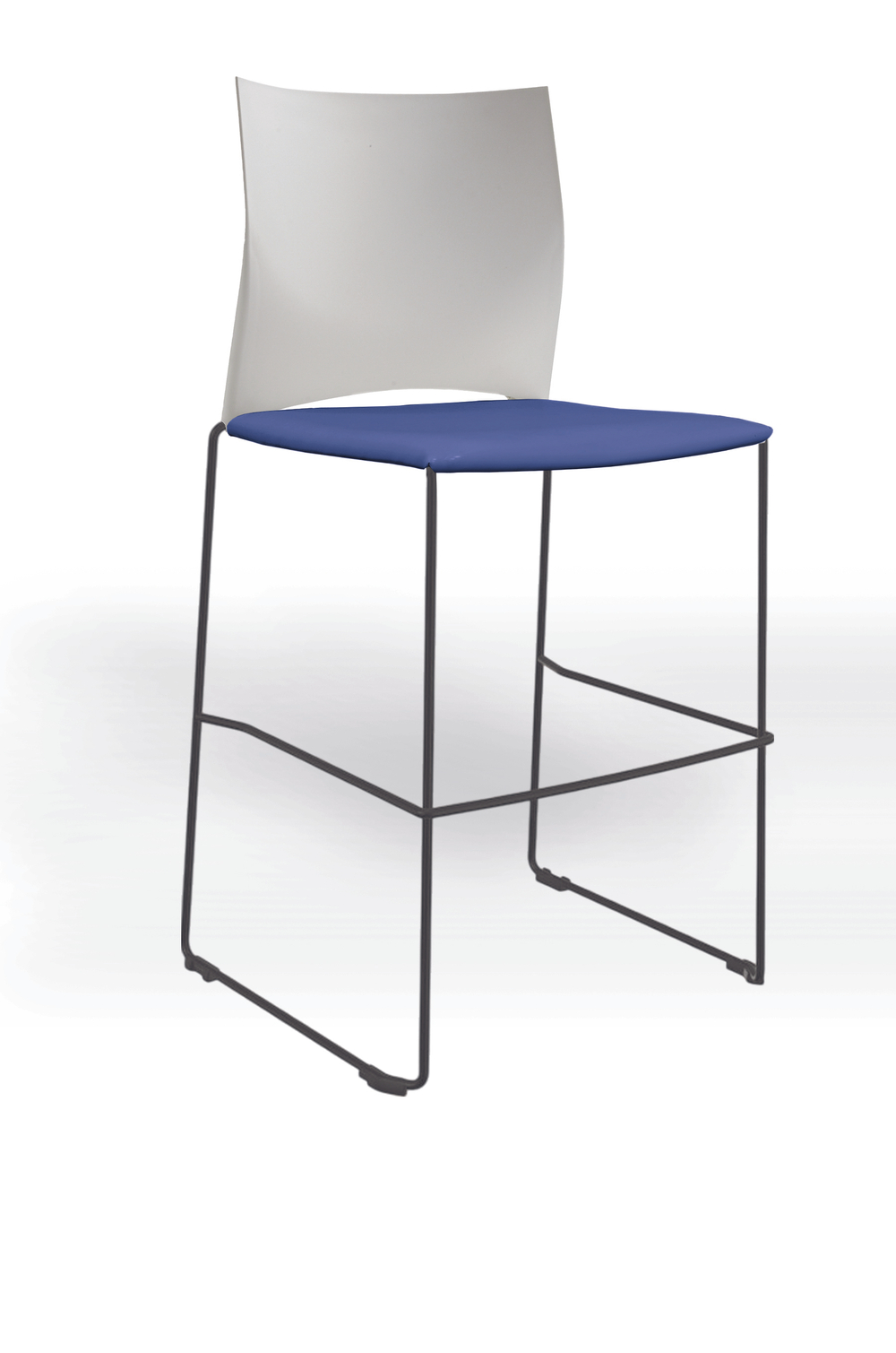 Web стул на полозьях кухонный/барный