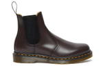 2976 Dr.Martens Yellow Stitch Smooth Leather Chelsea Boot "Burgundy"