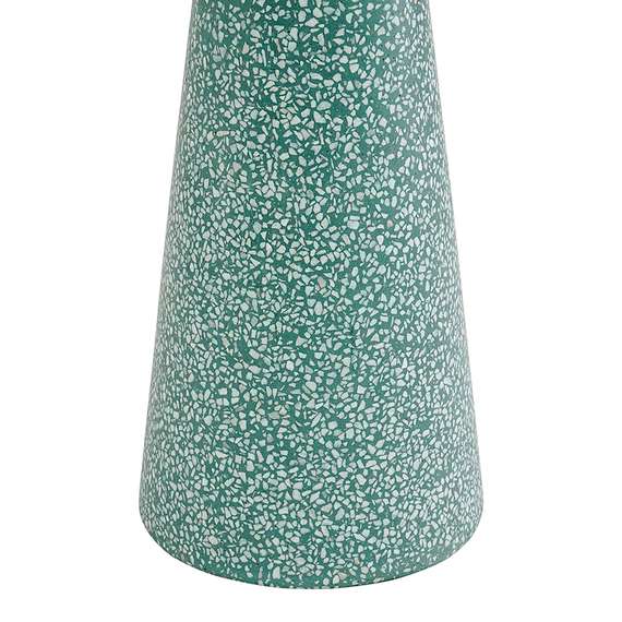 Журнальный столик Bayn, Ø45х55 см, зеленое терраццо