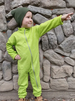 Комбинезон флис р-р 92 лайм ФЛ-113