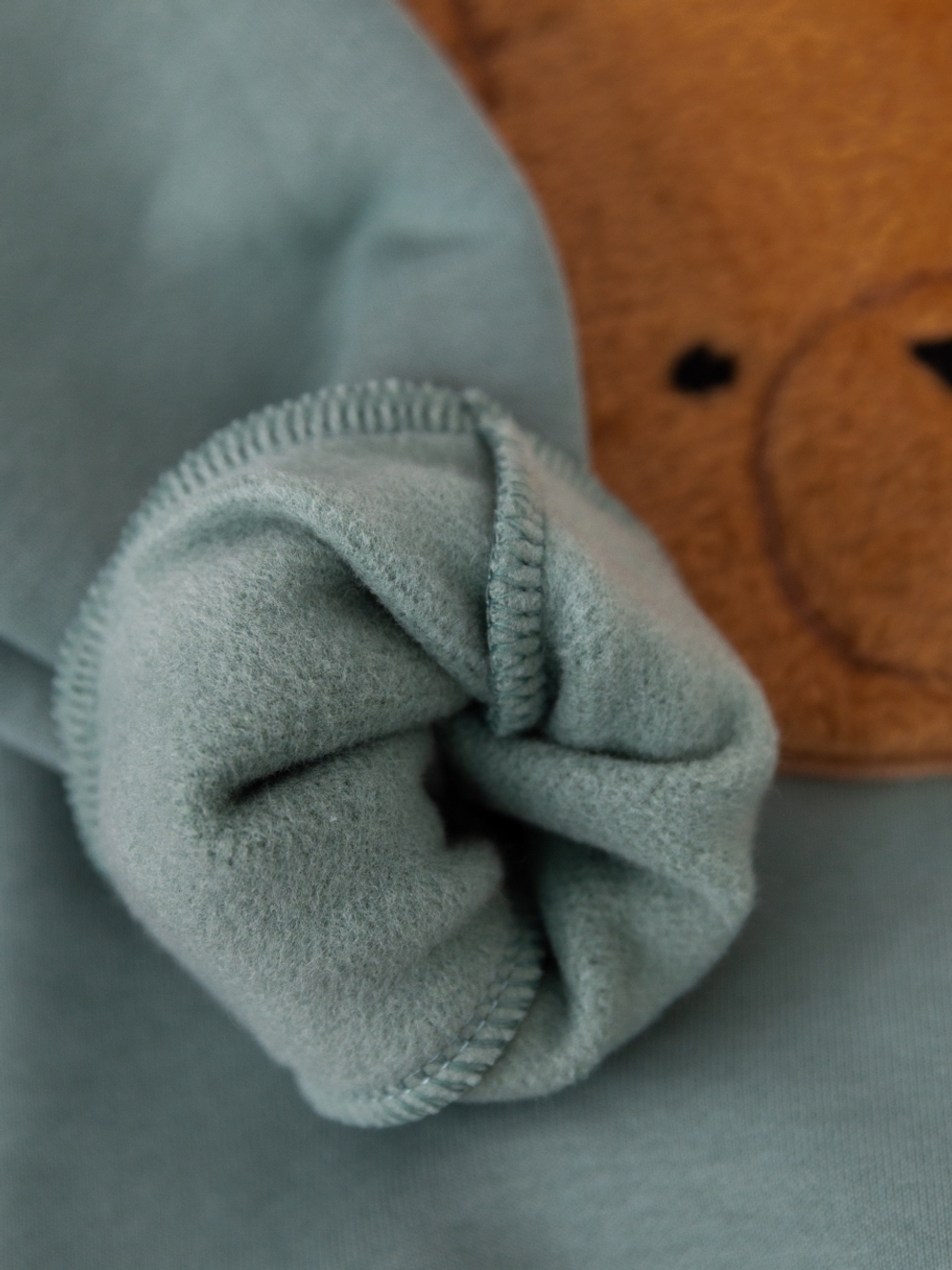 Костюм утепленый на футере для мальчика "Мишка"